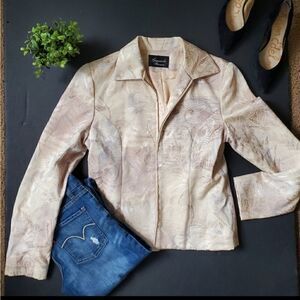 Vintage Giancarlo Ferrari lace Floral Jacket